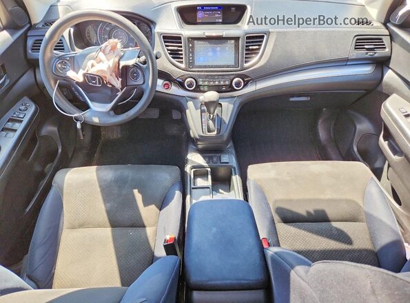 5J6RM4H59GL020687 2016 HONDA CR-V Бордовый Вид панели приборов