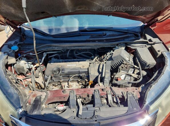 5J6RM4H59GL020687 2016 HONDA CR-V Бордовый Вид подкапотного пространства