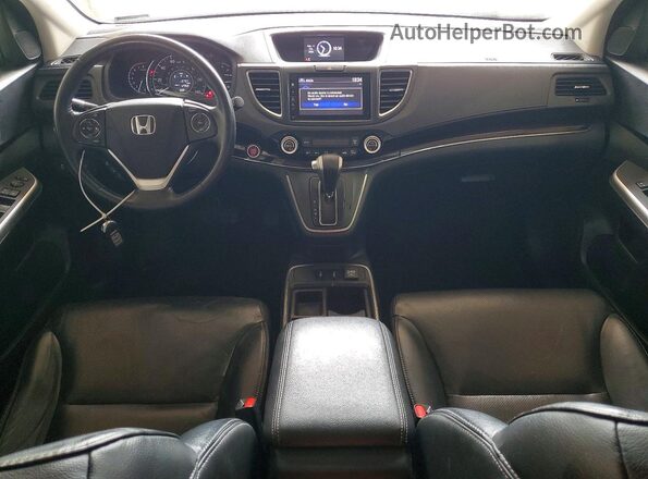 5J6RM4H78GL053908 2016 HONDA CR-V Silver Առջևի վահանակի տեսք