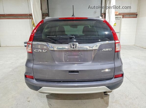 5J6RM4H99GL041395 2016 HONDA CR-V Gray Widok z tyłu