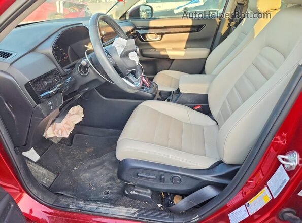 5J6RS3H74RL006328 2024 HONDA CR-V Red Vista interior delantera