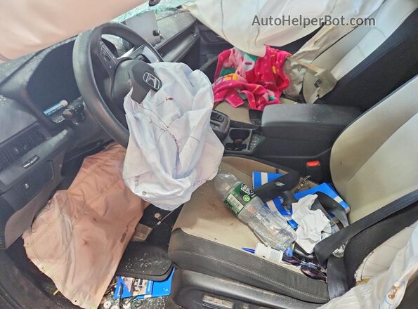 5J6RS4H49PL006415 2023 HONDA CR-V Black წინა სალონის ხედი