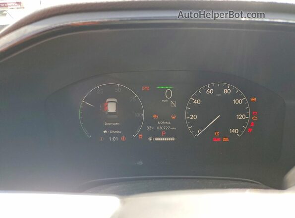 5J6RS6H82SL025427 2025 HONDA CR-V Gray Widok zestawu wskaźników