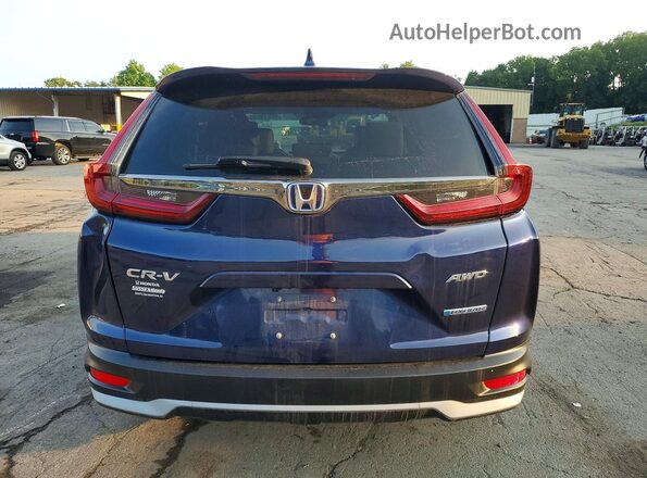5J6RT6H50NL018466 2022 HONDA CR-V Blue Vista trasera