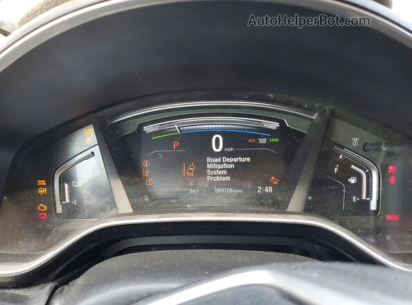 5J6RT6H55NL041449 2022 HONDA CR-V Серый Вид щитка приборов