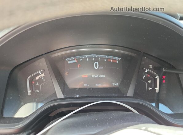 5J6RW1H25ML005856 2021 HONDA CR-V Gray Սարքավորումների վահանակի տեսք