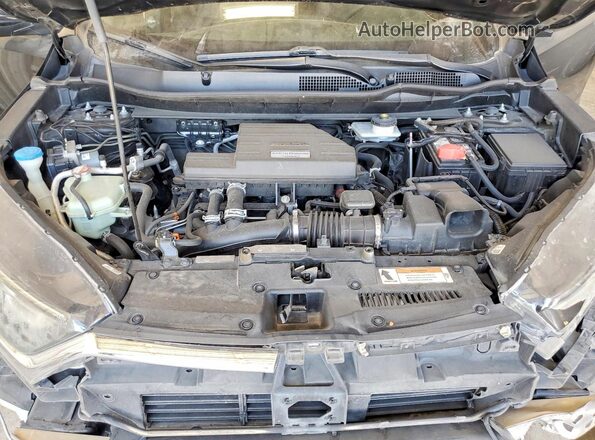 5J6RW1H52KA039644 2019 HONDA CR-V Black Vista del compartimento del motor