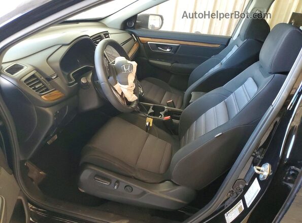 5J6RW1H52KA039644 2019 HONDA CR-V Black Vista interior delantera