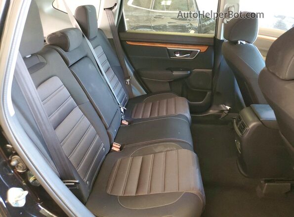 5J6RW1H52KA039644 2019 HONDA CR-V Black Vista interior trasera