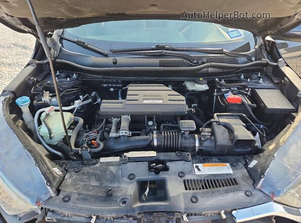 5J6RW1H52KA044049 2019 HONDA CR-V Серый Вид задней части салона