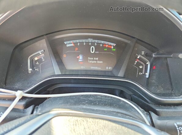 5J6RW1H52KA044486 2019 HONDA CR-V Charcoal Vista del cuadro de instrumentos