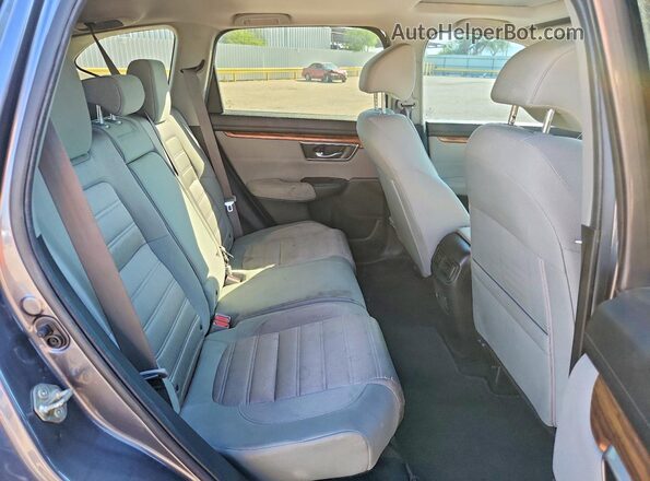 5J6RW1H52KA044486 2019 HONDA CR-V Charcoal Vista interior trasera
