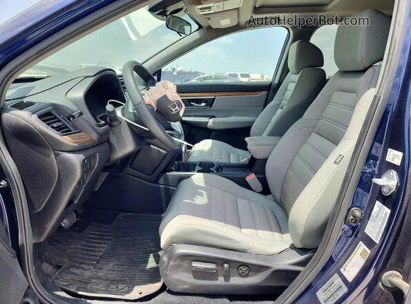 5J6RW1H58NA006183 2022 HONDA CR-V Blue Widok wnętrza z przodu