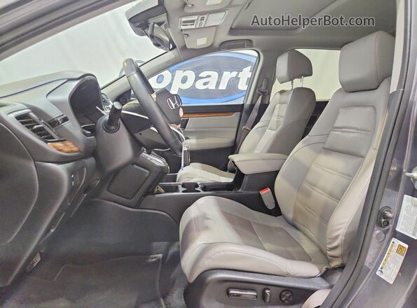 5J6RW1H82KA003303 2019 HONDA CR-V Charcoal Սալոնի դիմացի տեսք