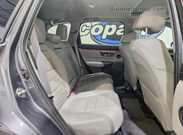 5J6RW1H82KA003303 2019 HONDA CR-V Charcoal Սալոնի հետևի տեսք