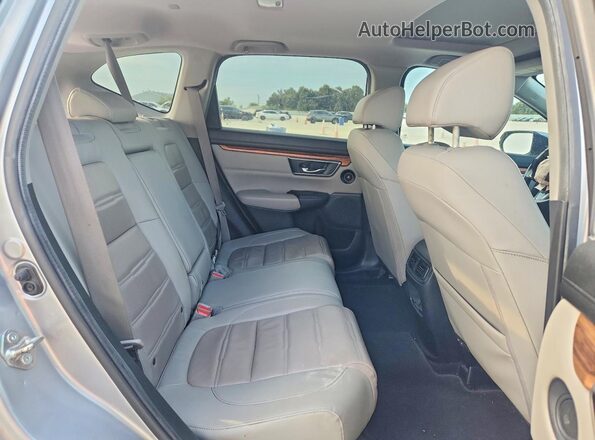 5J6RW1H85KA025134 2019 HONDA CR-V Серебряный Вид задней части салона
