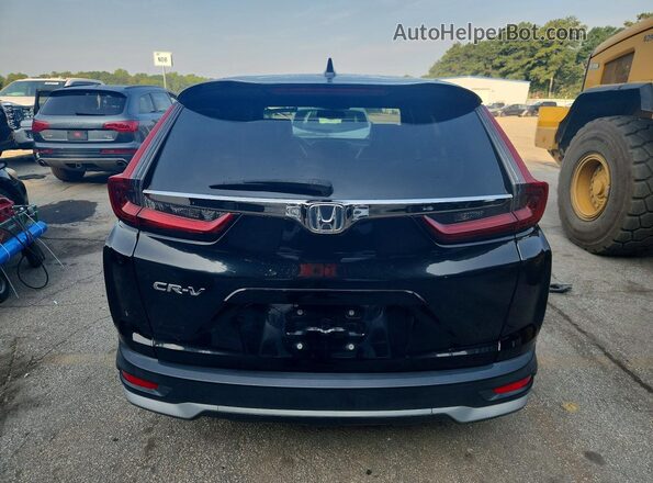 5J6RW1H8XLL002244 2020 HONDA CR-V Черный Вид салона спереди