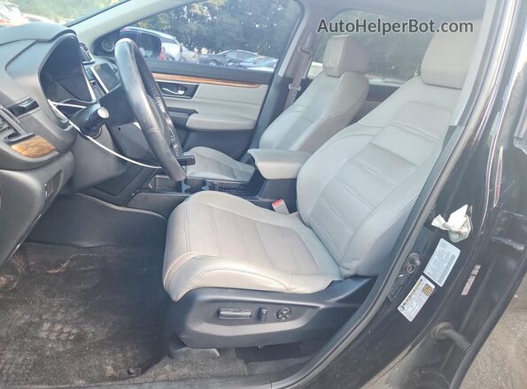 5J6RW1H8XLL002244 2020 HONDA CR-V Черный Вид панели приборов