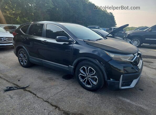 5J6RW1H8XLL002244 2020 HONDA CR-V Черный Вид спереди