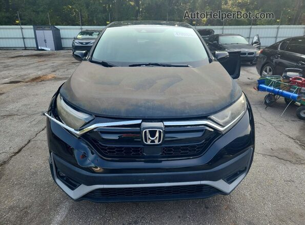5J6RW1H8XLL002244 2020 HONDA CR-V Черный Вид сзади