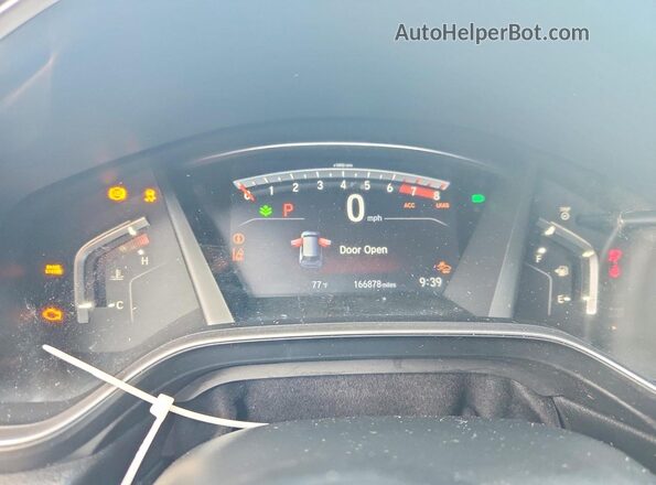 5J6RW1H8XLL002244 2020 HONDA CR-V Черный Вид задних сидений
