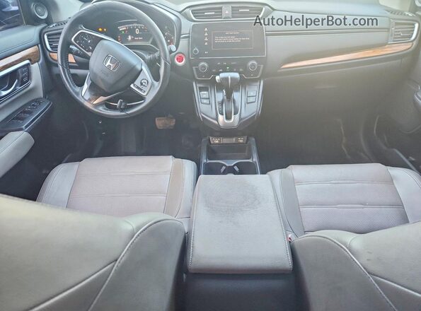 5J6RW1H8XLL002244 2020 HONDA CR-V Черный Вид щитка приборов