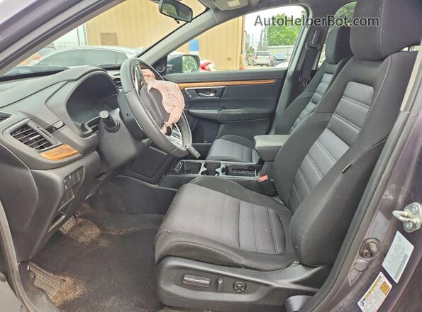 5J6RW2H50LL045292 2020 HONDA CR-V Gray Front interior view