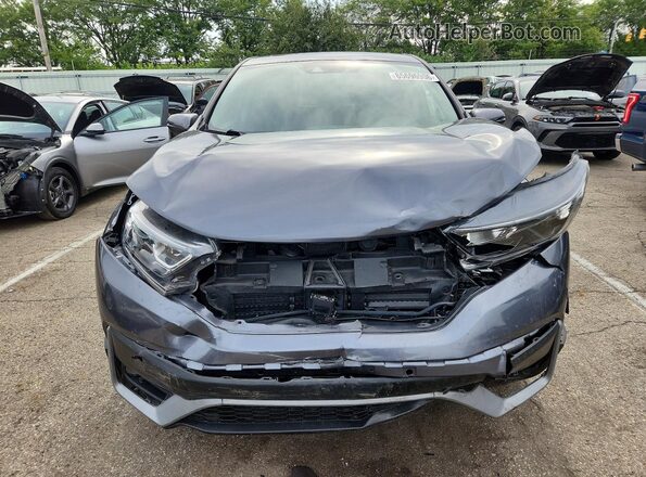 5J6RW2H50LL045292 2020 HONDA CR-V Gray Front view