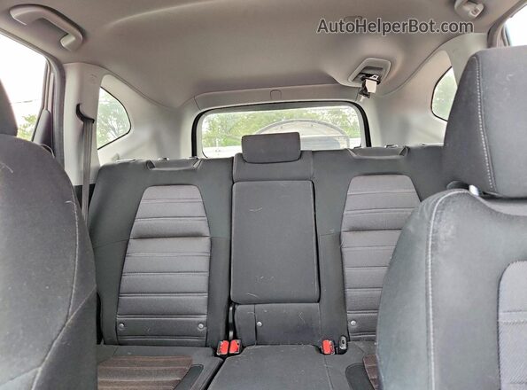 5J6RW2H50LL045292 2020 HONDA CR-V Gray Rear seats view