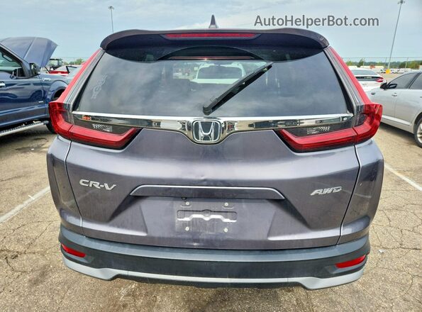 5J6RW2H50LL045292 2020 HONDA CR-V Gray Rear view