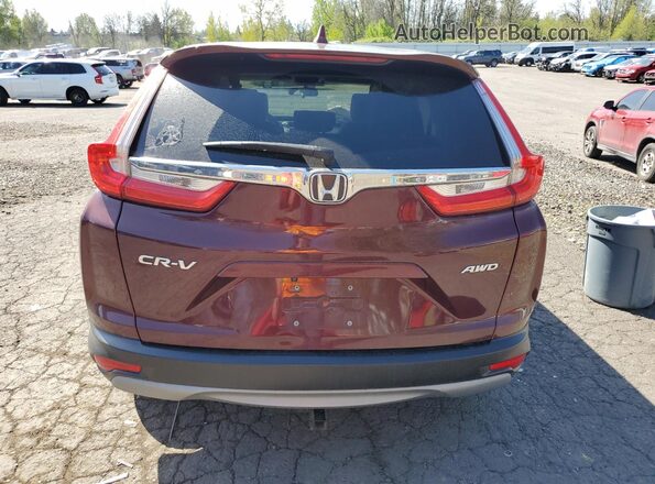 5J6RW2H52HL056883 2017 HONDA CR-V Burgundy Հետևի տեսք