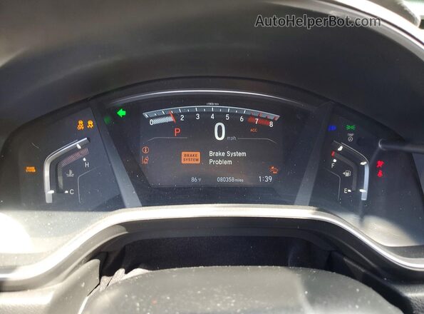 5J6RW2H52KA012580 2019 HONDA CR-V Silver Սարքավորումների վահանակի տեսք