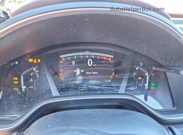5J6RW2H53LA001377 2020 HONDA CR-V Blue ხელსაწყოთა პანელის ხედი