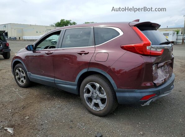 5J6RW2H58HL030143 2017 HONDA CR-V Burgundy Задня ліва чверть