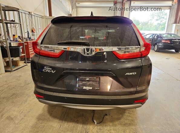 5J6RW2H59KL030336 2019 HONDA CR-V Gray Widok z tyłu