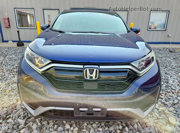 5J6RW2H82NA011606 2022 HONDA CR-V Blue Front view