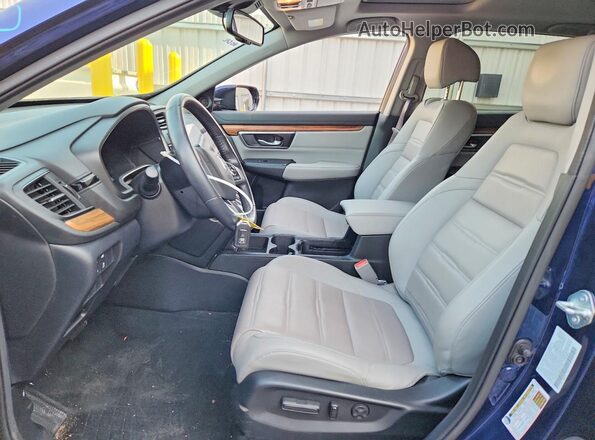 5J6RW2H82NA011606 2022 HONDA CR-V Blue Front interior view