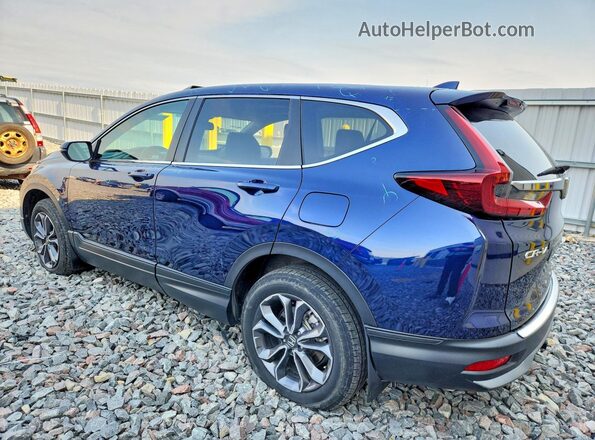 5J6RW2H82NA011606 2022 HONDA CR-V Blue Rear left