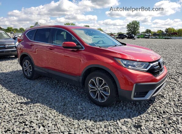 5J6RW2H84NL002474 2022 HONDA CR-V Red Передня права чверть