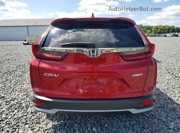5J6RW2H84NL002474 2022 HONDA CR-V Red Вид ззаду