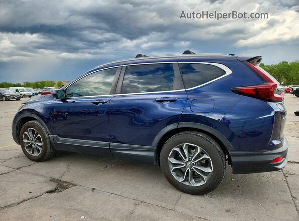 5J6RW2H86LA005451 2020 HONDA CR-V Blue Հետևի ձախ