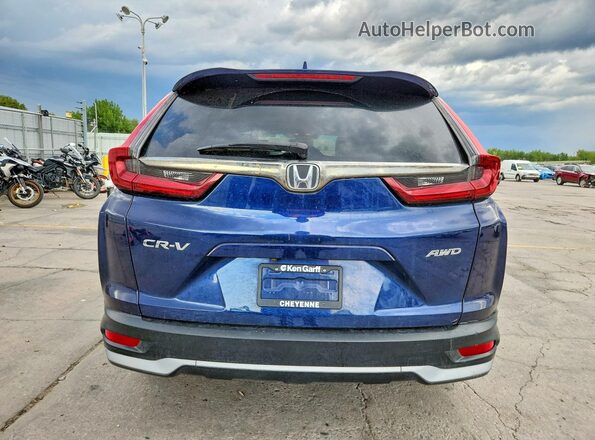 5J6RW2H86LA005451 2020 HONDA CR-V Blue Հետևի տեսք
