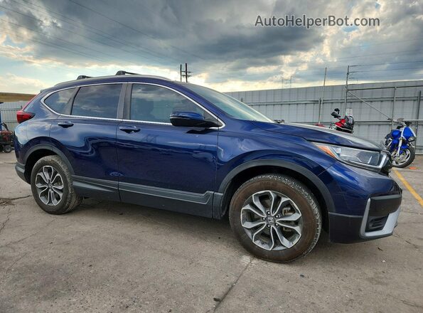 5J6RW2H86LA005451 2020 HONDA CR-V Blue Առջևի աջ
