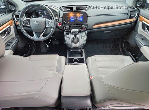 5J6RW2H86LA005451 2020 HONDA CR-V Blue Առջևի վահանակի տեսք
