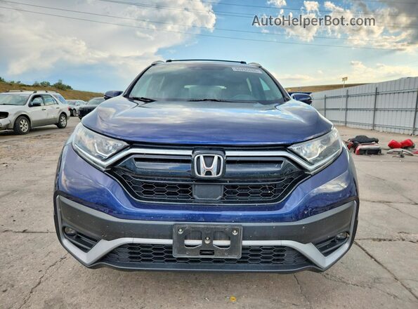 5J6RW2H86LA005451 2020 HONDA CR-V Blue Դիմացի տեսք