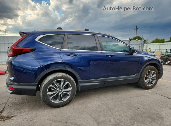 5J6RW2H86LA005451 2020 HONDA CR-V Blue Հետևի աջ