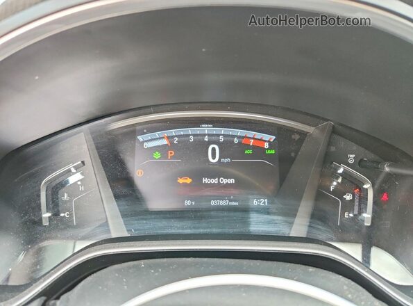 5J6RW2H86LA005451 2020 HONDA CR-V Blue Սարքավորումների վահանակի տեսք