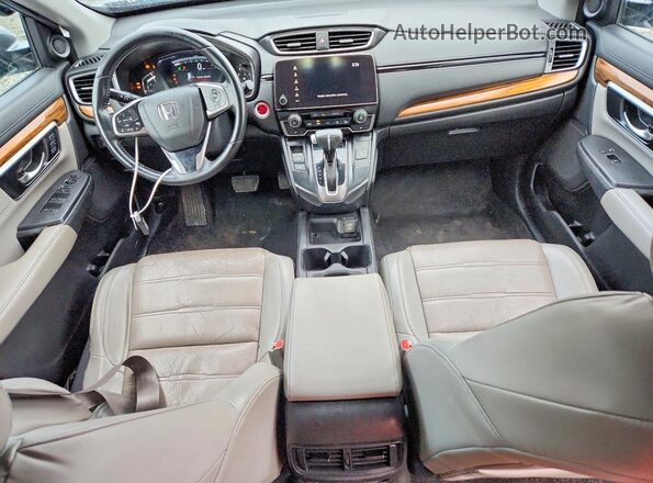5J6RW2H87HL069199 2017 HONDA CR-V Silver Vista del salpicadero