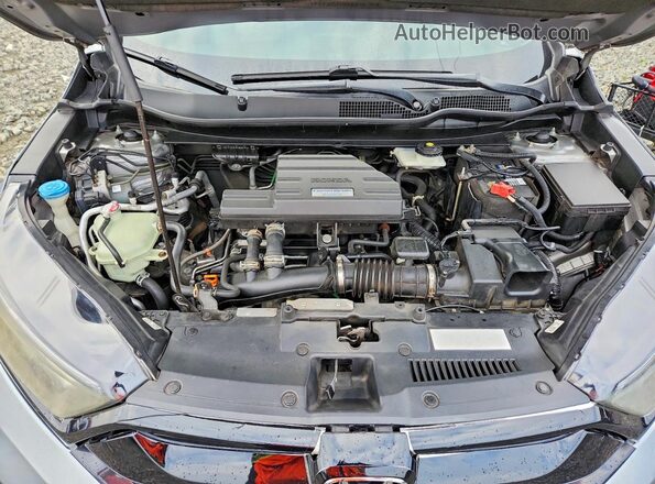 5J6RW2H87HL069199 2017 HONDA CR-V Silver Vista del compartimento del motor