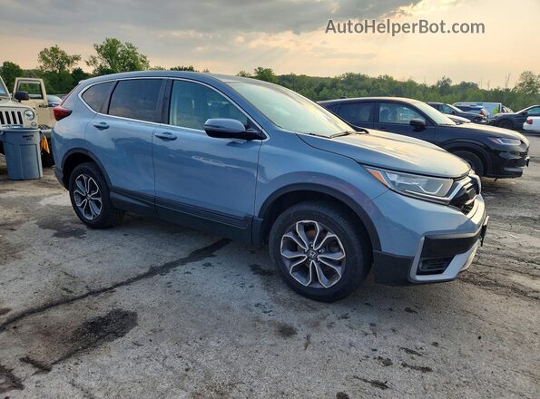 5J6RW2H89LL028405 2020 HONDA CR-V Серый Передняя правая четверть